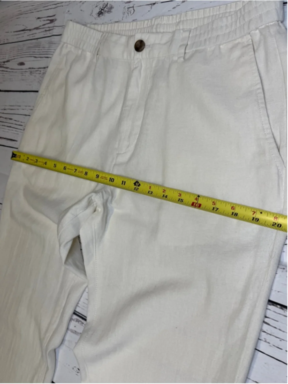 Banana Republic Pants Men's Linen Cotton Athletic Fit Trousers 32